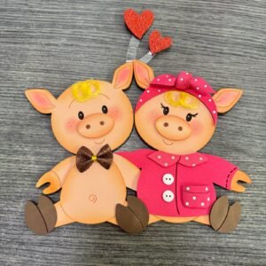 FIGURA PAREJA MARRANITOS