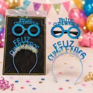 DIADEMA+GAFA CUMPLE 16P-03CTG-24