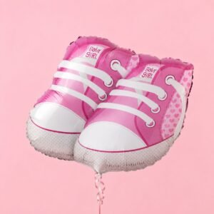 GLOBO METALIZADO ZAPATOS BABY