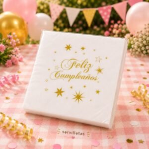 SERVILLETAS FELIZ CUMPLEAÑOS IF5400
