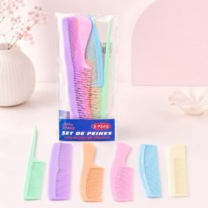 SET PEINES PARA CABELLO X6PCS WP659