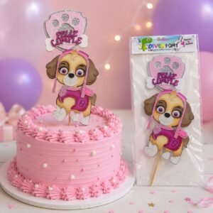 FIGURA FELIZ CUMPLEAÑOS SKY PAW PATROL