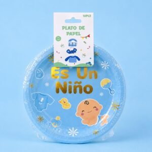 PLATO CARTON ES NIÑO