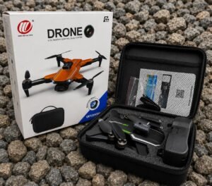 DRON CONTROL REMOTO CAMARA LUCES RECARCABLE