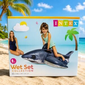 INTEX FLOTADOR TIBURON 173CMX107CM