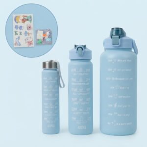 JUEGO DE TERMOS MOTIVACIONAL X3 2000ML-900ML-300ML