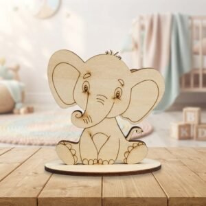PISAPAPEL 8CM ELEFANTE-CRUDO