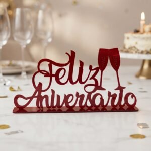 LETRERO 15CM FELIZ ANIVERSARIO-VINILO