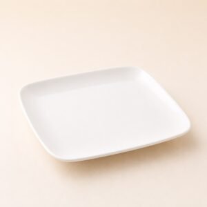 PLATO PANDO CUADRADO 21CM 1058