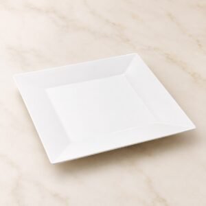 PLATO PANDO CUADRADO 23CM 1071