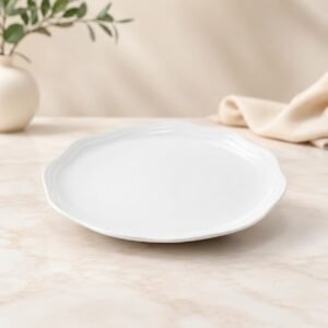 PLATO PANDO FORMA FLOR 28CM 1030