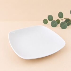 PLATO PANDO CUADRADO 24CM 1059