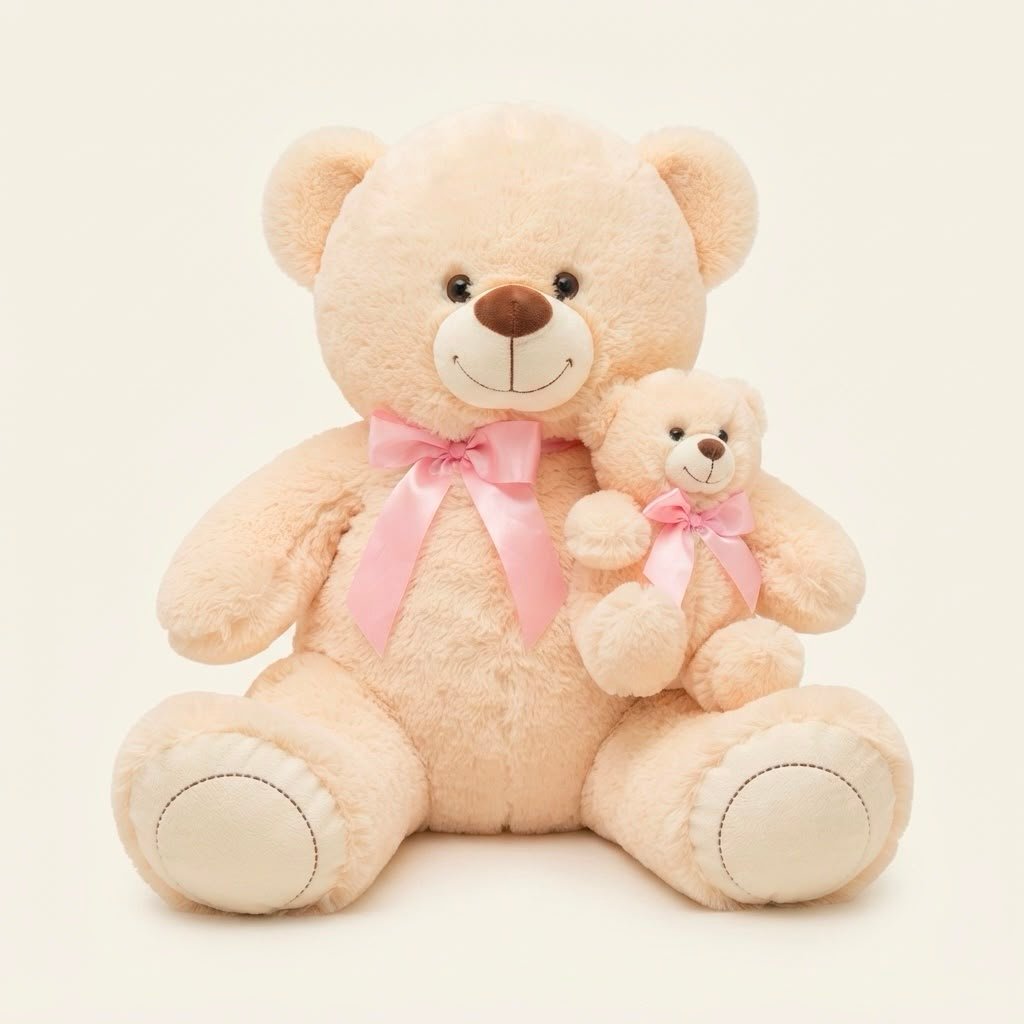 OSO CON HIJO 50CM 7095-5