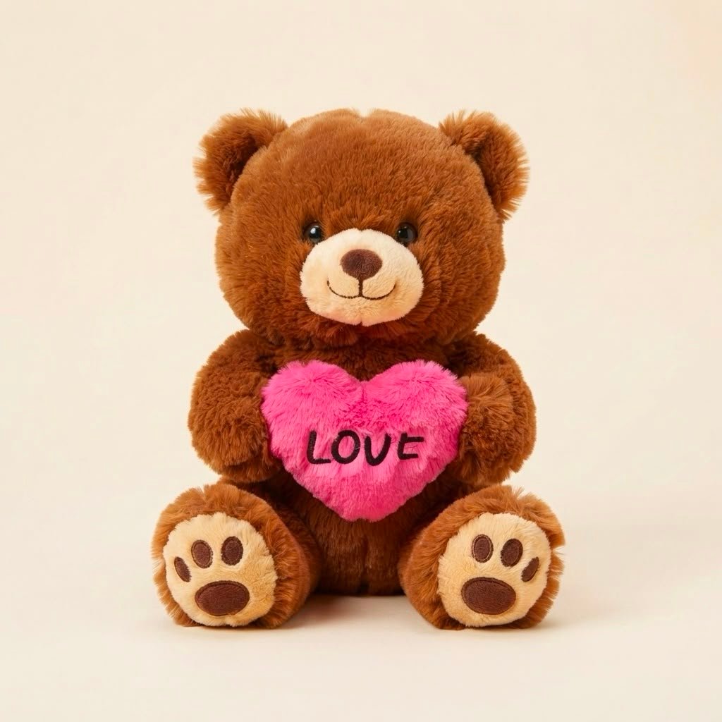 OSO CON CORAZON 30CM 7297-1