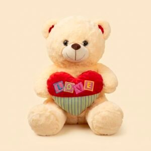 OSO CORAZON CUADROS 40CM 7068-4