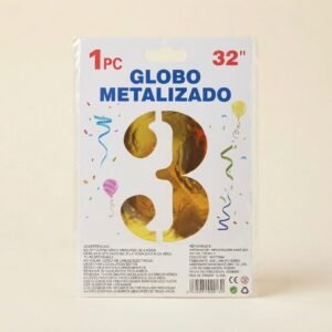 NUMERO #3 DORADO 32" NA803D-3 A3 REF:3131.8