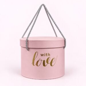 CAJA REGALO LOVE REDONDA MED 2D-15207-1 A3 REF:30816