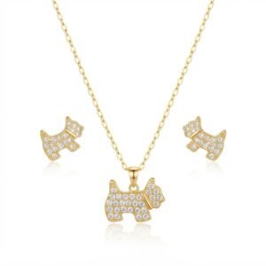 JUEGO COLLAR RODIO 2510027