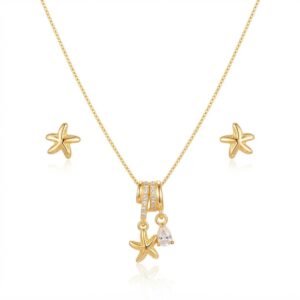 JUEGO COLLAR RODIO 263257