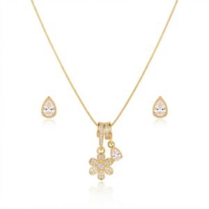 JUEGO COLLAR RODIO 263236