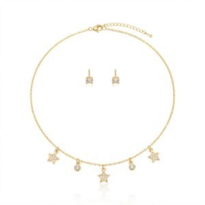 JUEGO COLLAR RODIO 2511007