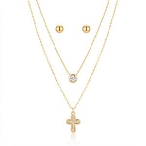 JUEGO COLLAR RODIO 263210