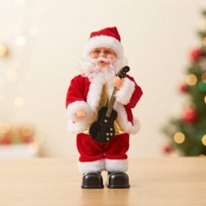 MUÑECO PAPA NOEL GUITARRA N12-64