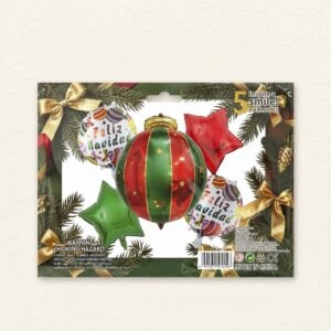 BOUQUET NAVIDEÑO X5PCS N27-01