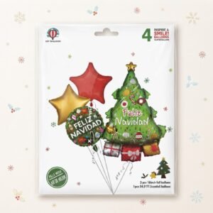 BOUQUET NAVIDEÑO X4PCS N25-06