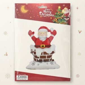 GLOBO PAPA NOEL CON BASE 115X83CM